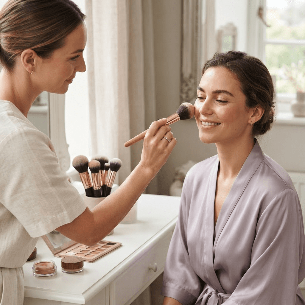 Makeup at Home services at SAKHI